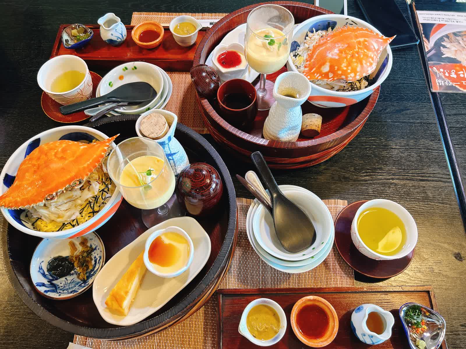 流星露天溫泉.蟹肉蓋飯 豐洋莊